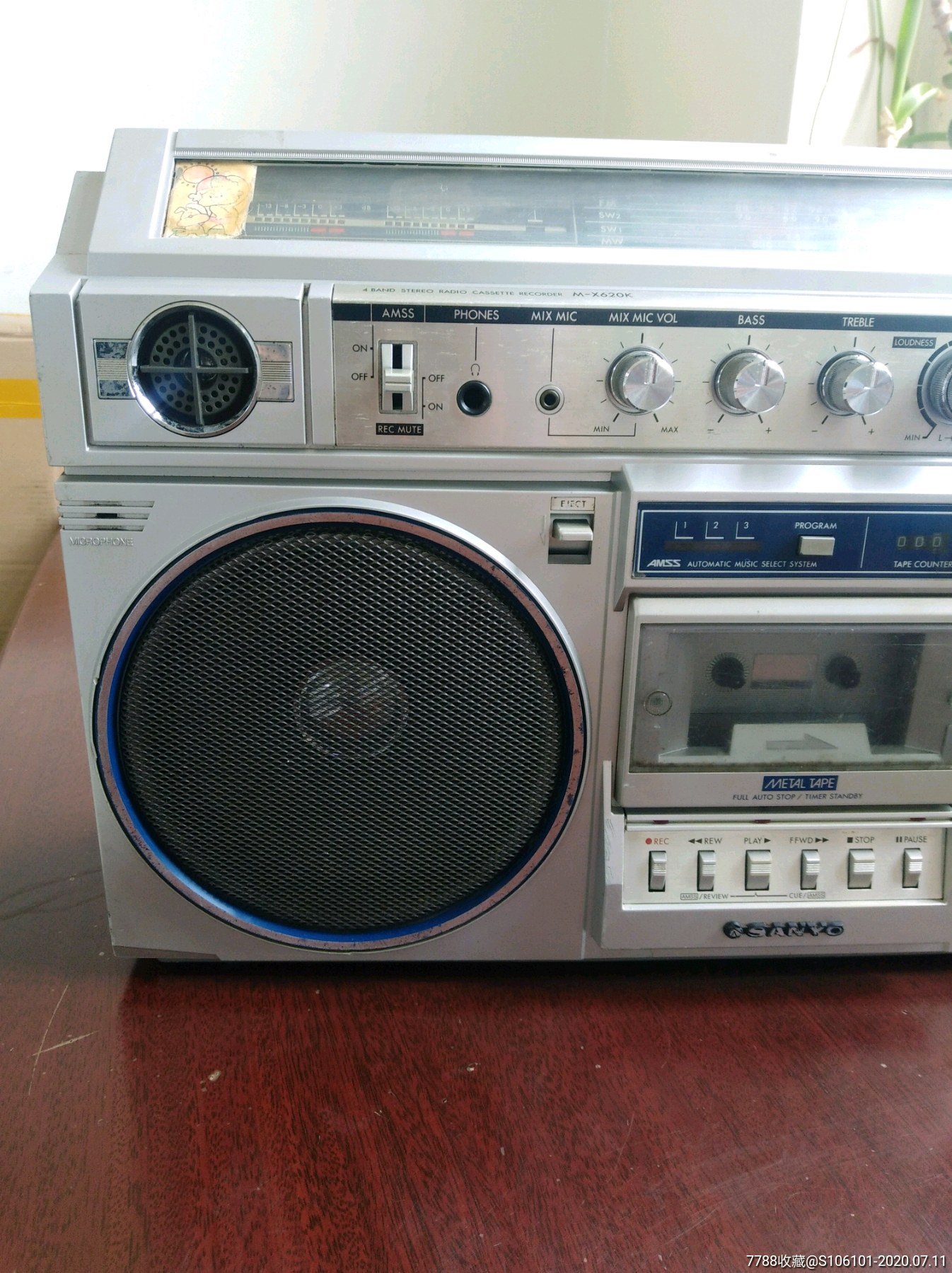 三洋m-x620k收录机