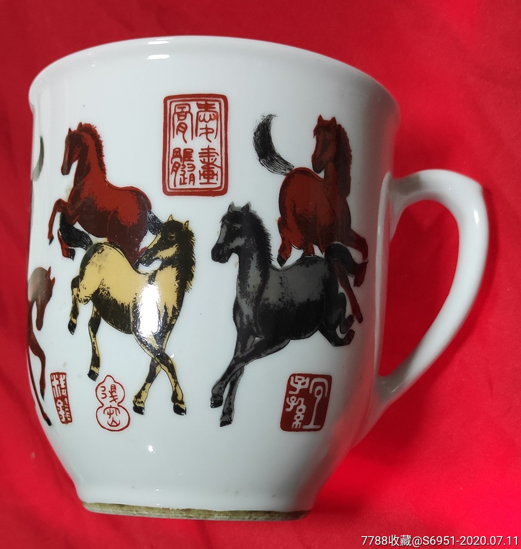 乾隆御骏图景德镇