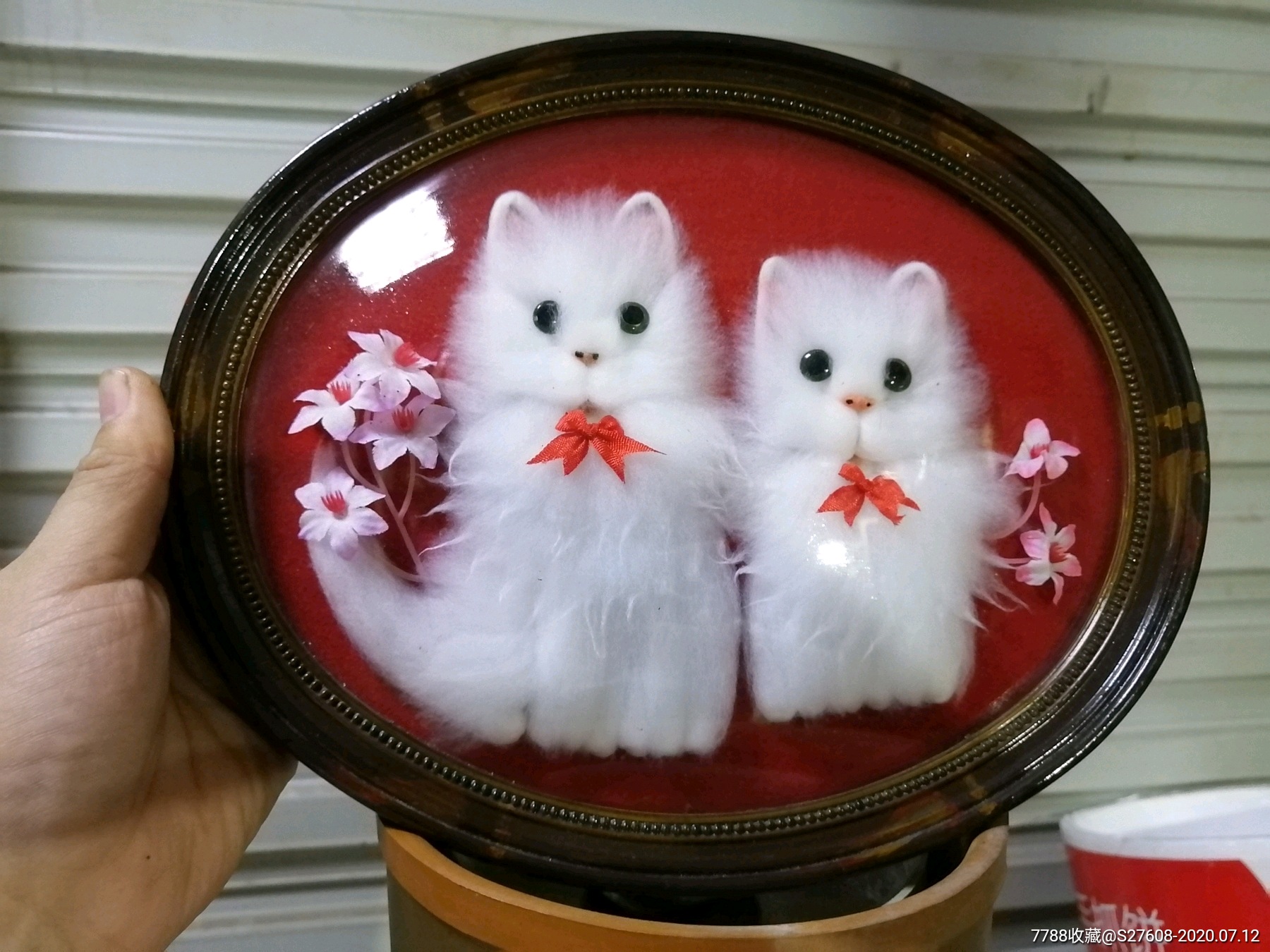 70年代棉花画-植物编织工艺品-7788旧货商城