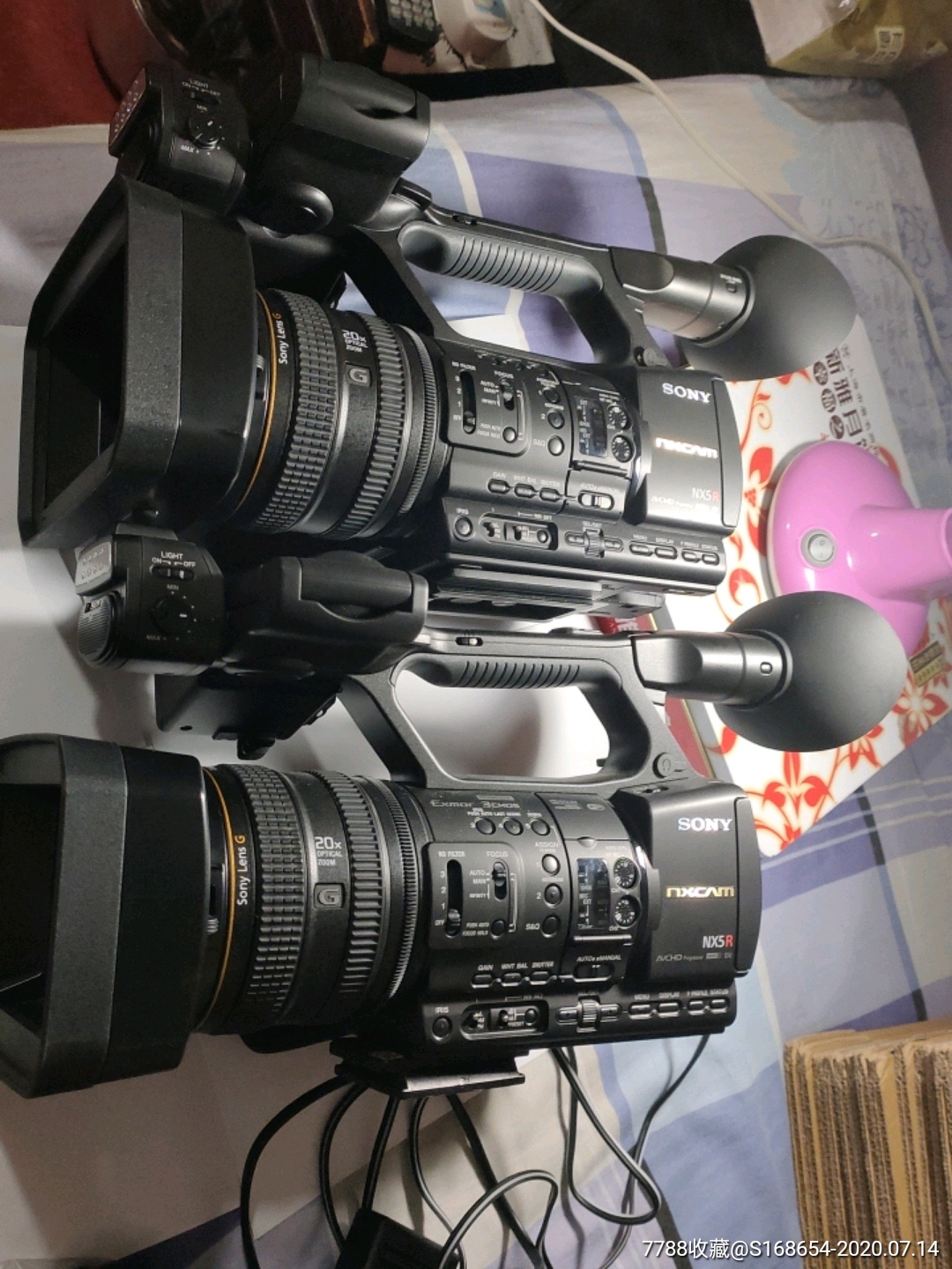 索尼nx5r摄影机2台合拍超级美品10品_摄像机/摄影机【周我行我素】_第