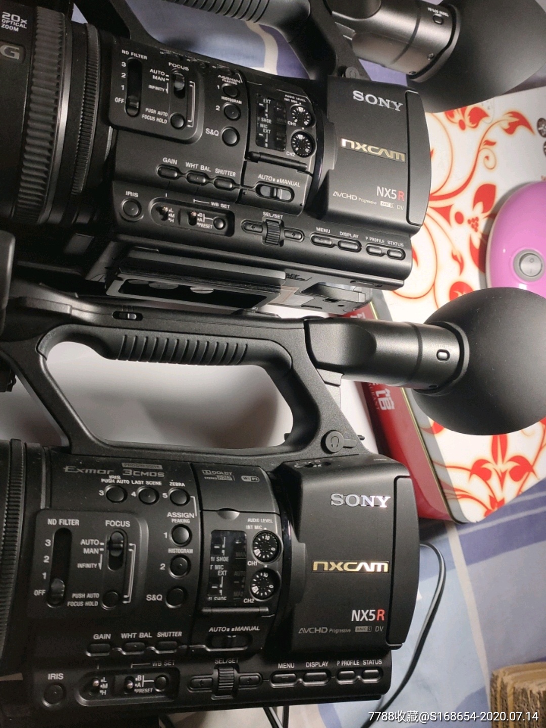索尼nx5r摄影机2台合拍超级美品10品