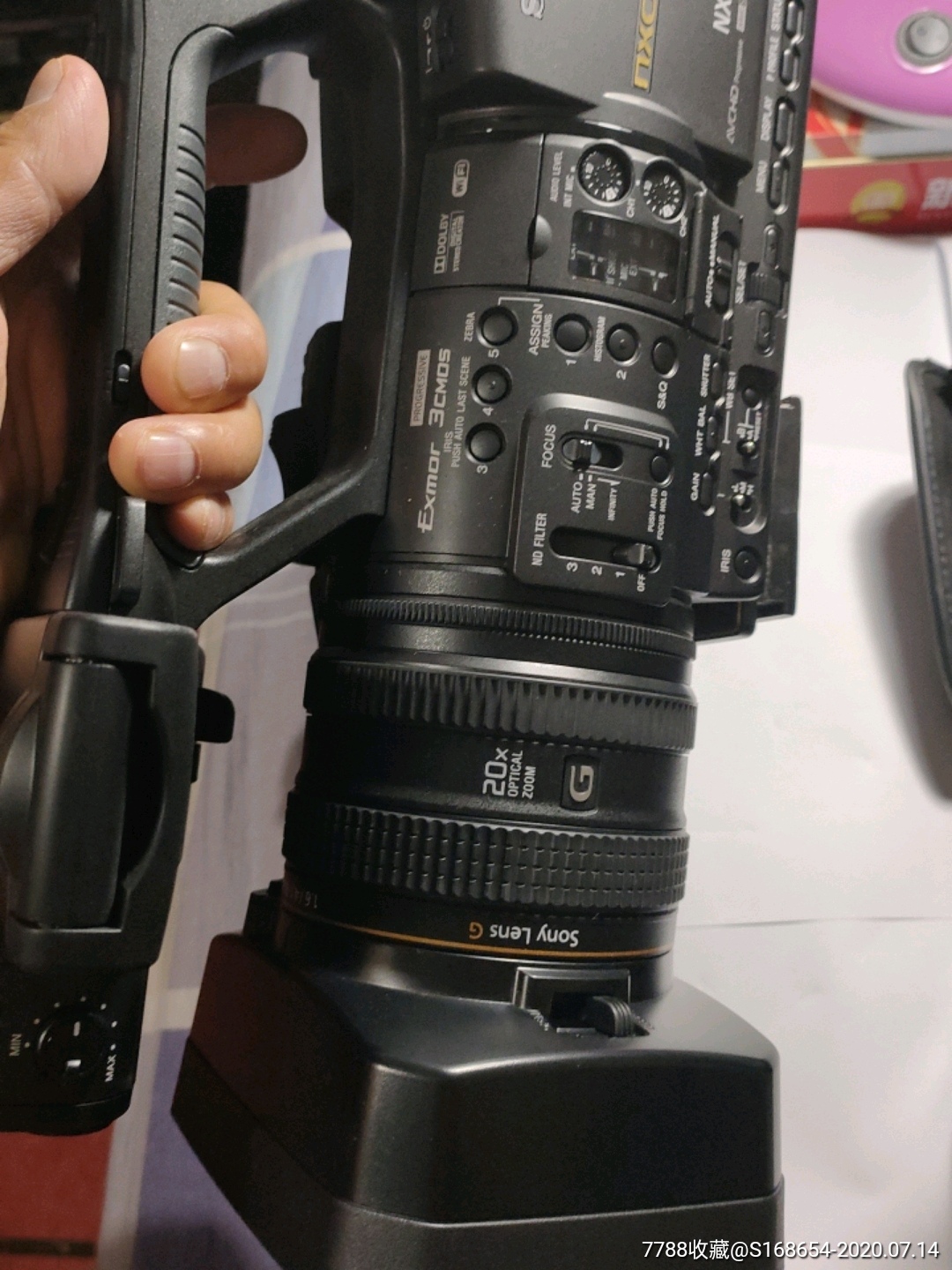 索尼nx5r摄影机2台合拍超级美品10品