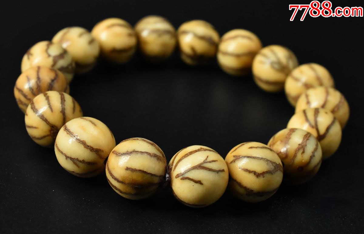 (v 2955)《金丝菩提手串》一串