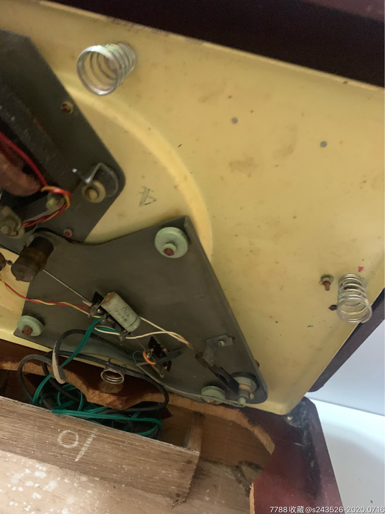 中华206型电唱机附说明书