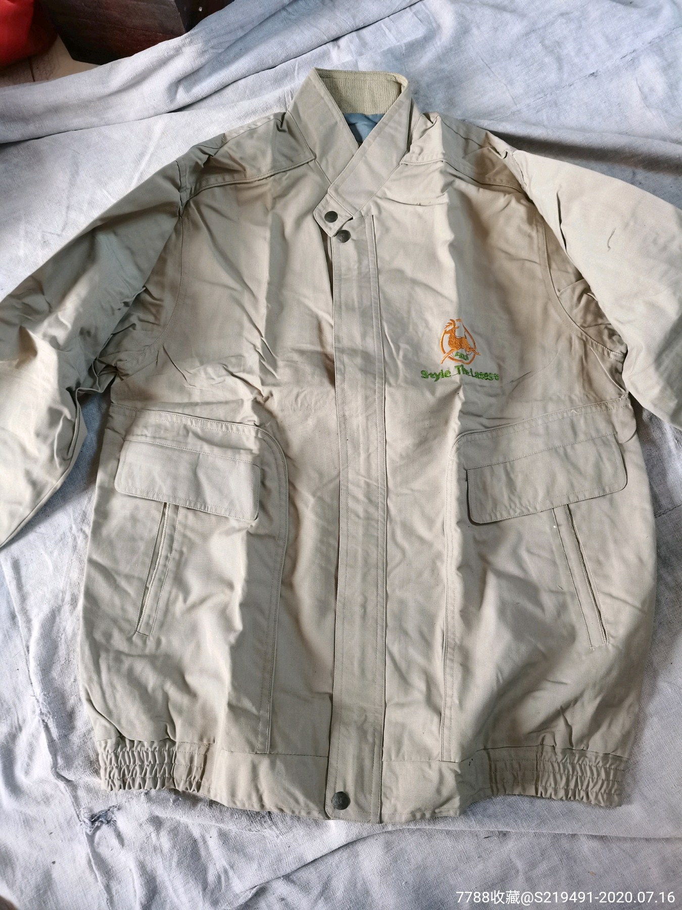 80年代高档男款上衣