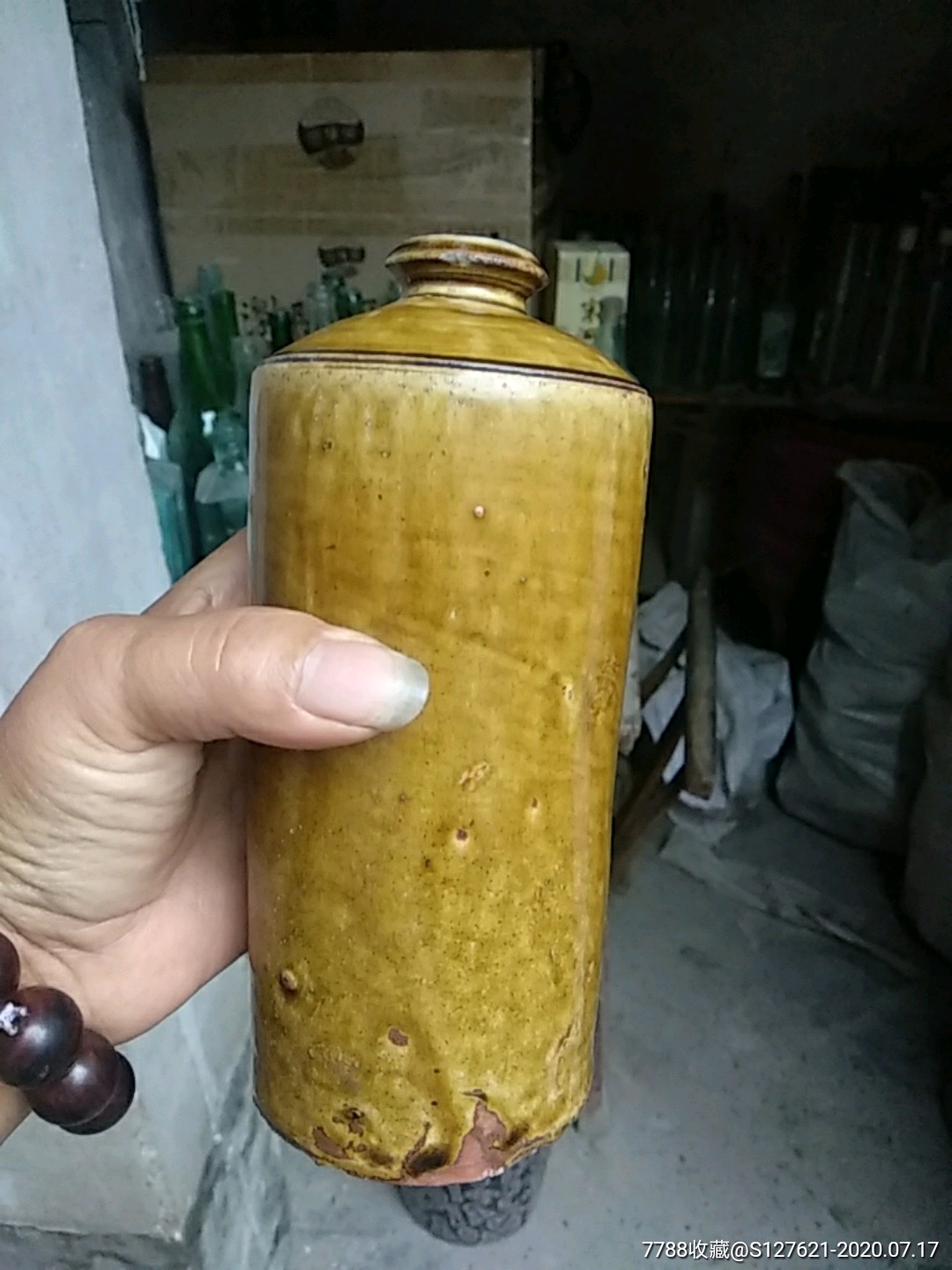 全网唯一土陶台60年代茅台瓶子品完美