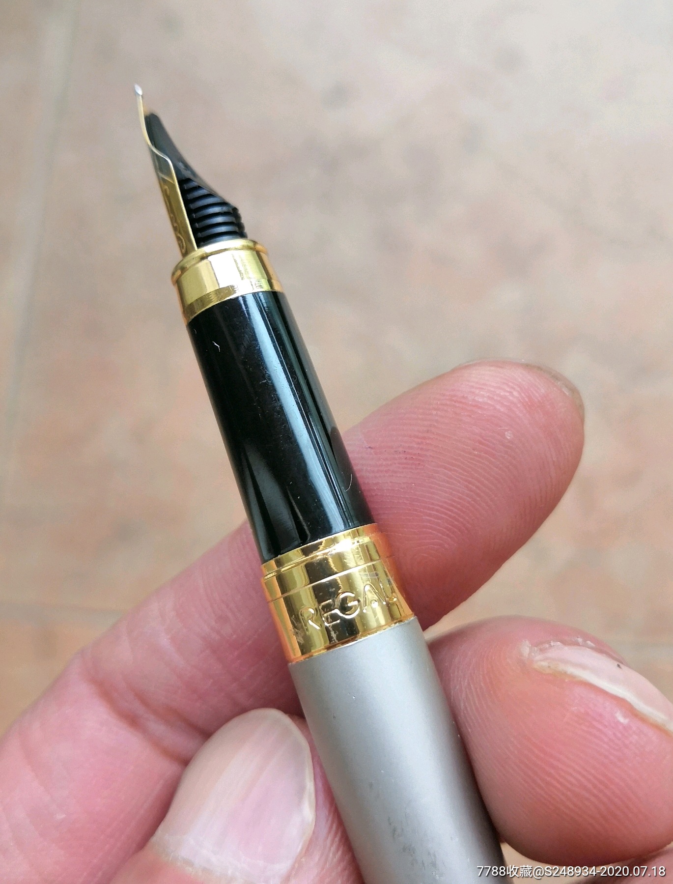 闲置regal铱金钢笔一只低价转让-书写流畅做工好