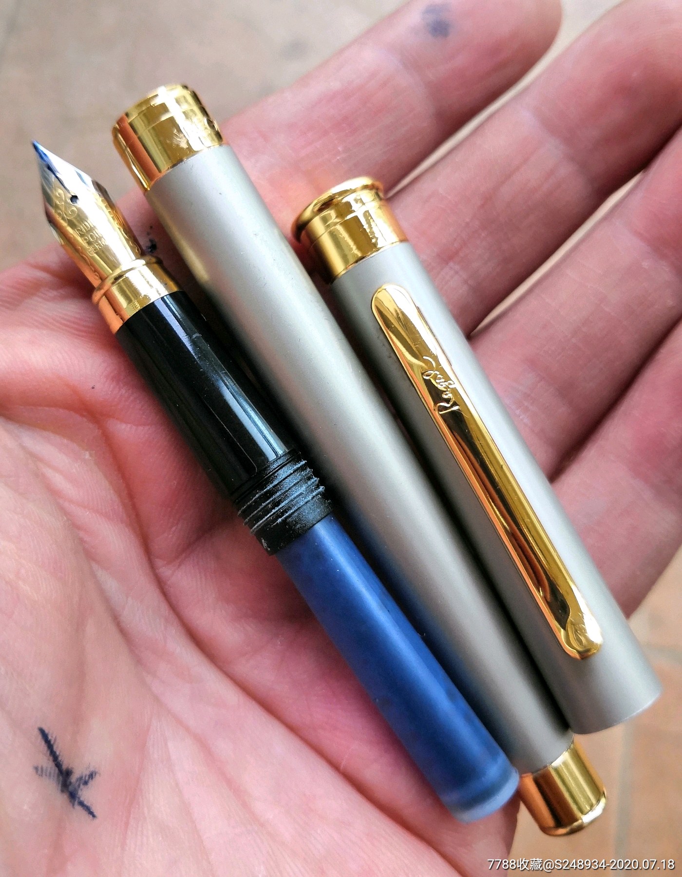 闲置regal铱金钢笔一只低价转让-书写流畅做工好