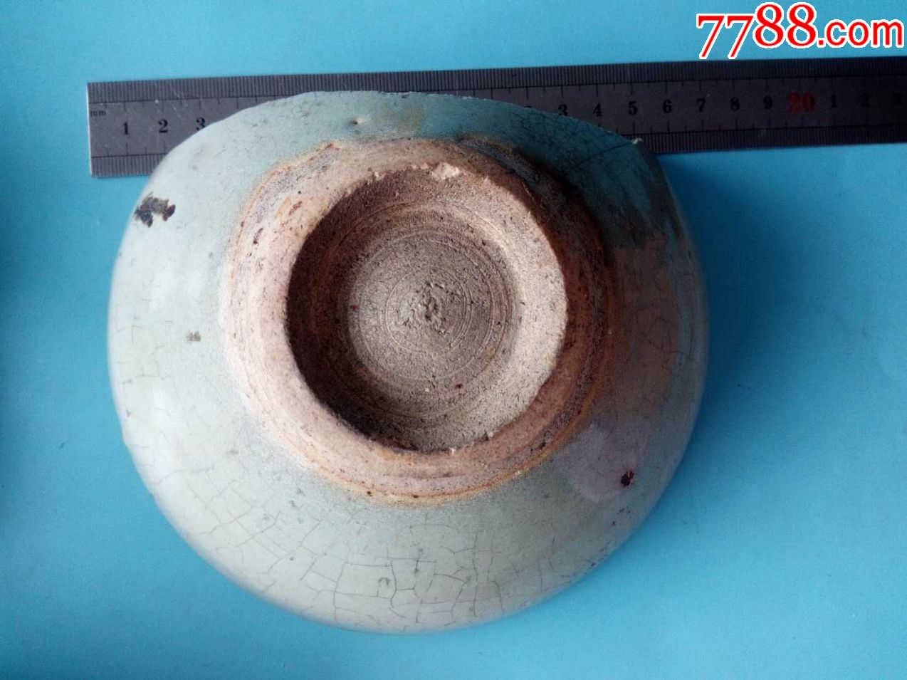 元代山西窑口偏窑口钧瓷碗古瓷片_瓷片_第20张_7788瓷器