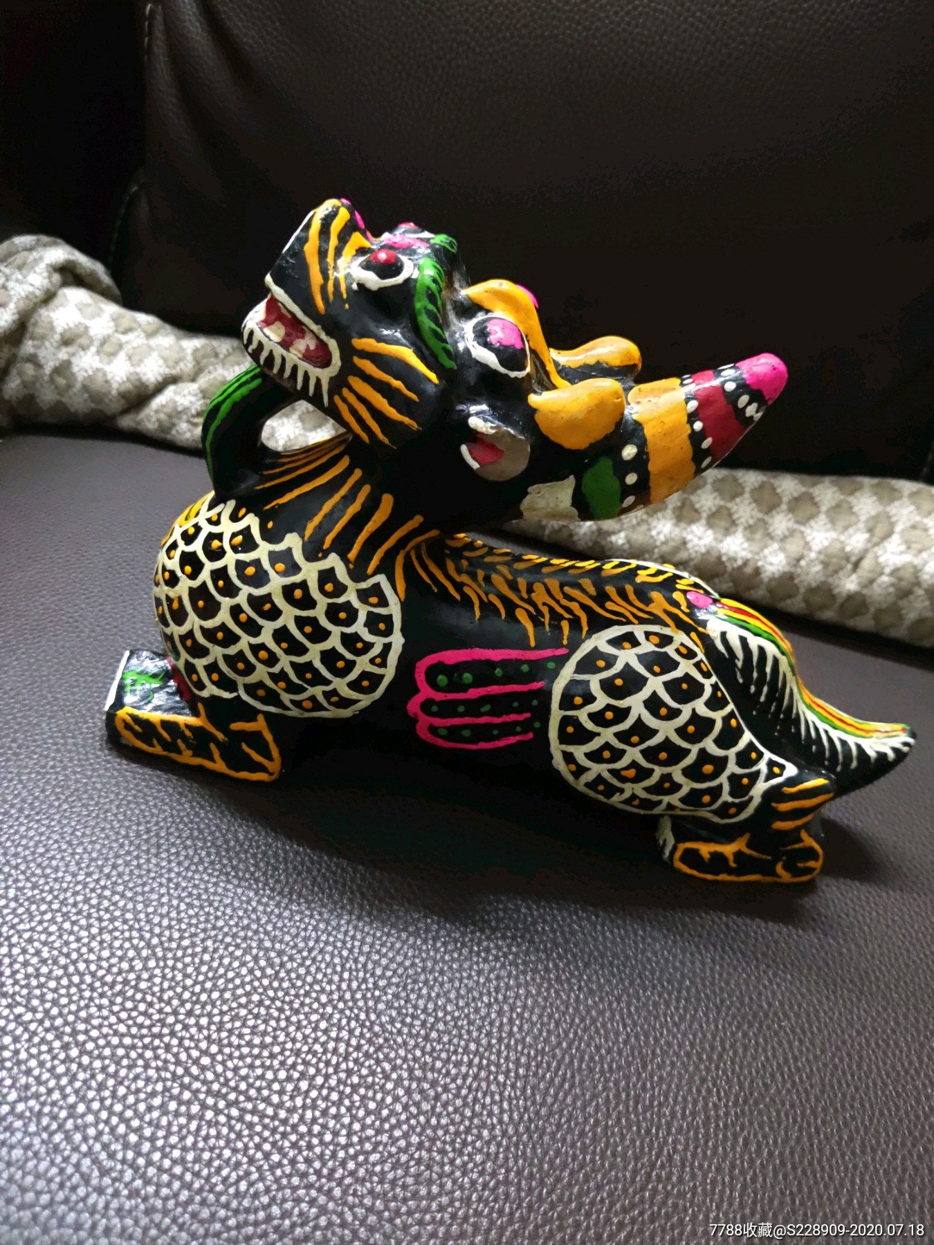 瑞兽-麒麟/貔貅,泥人张/泥塑_第3张