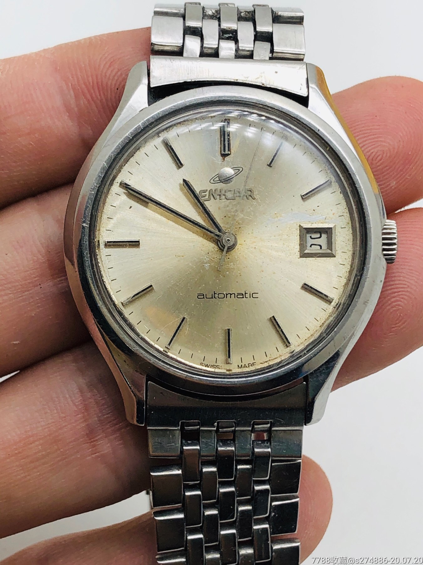 瑞士英纳格自动男表(金机芯2167)_手表/腕表_第1张