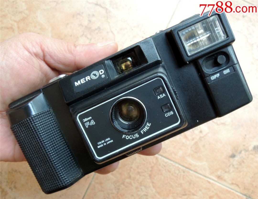 90年代merod-860s老式胶片35mm傻瓜相机-黑色原盒