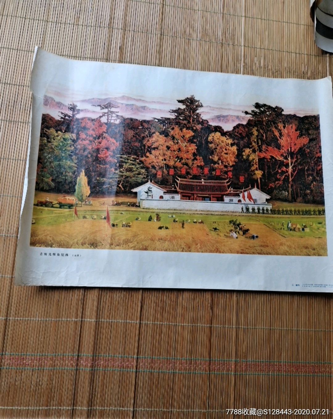 宣传画(古田光辉染层林)-价格:3元-au23723249-年画/宣传画 -加价-7788收藏__收藏热线