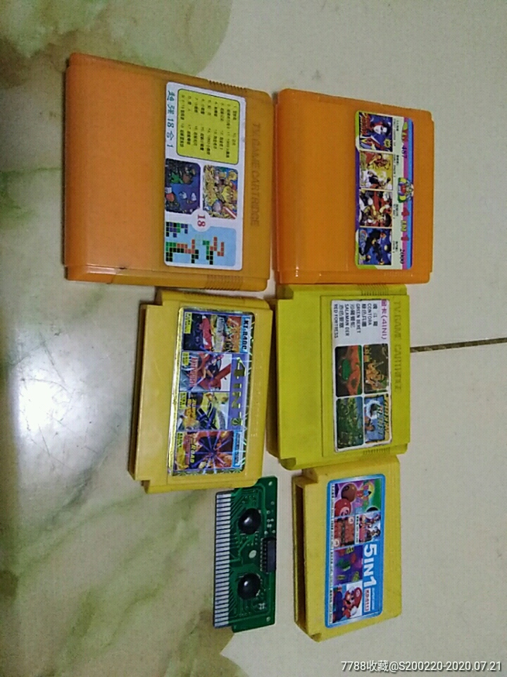 六盘游戏机黄卡