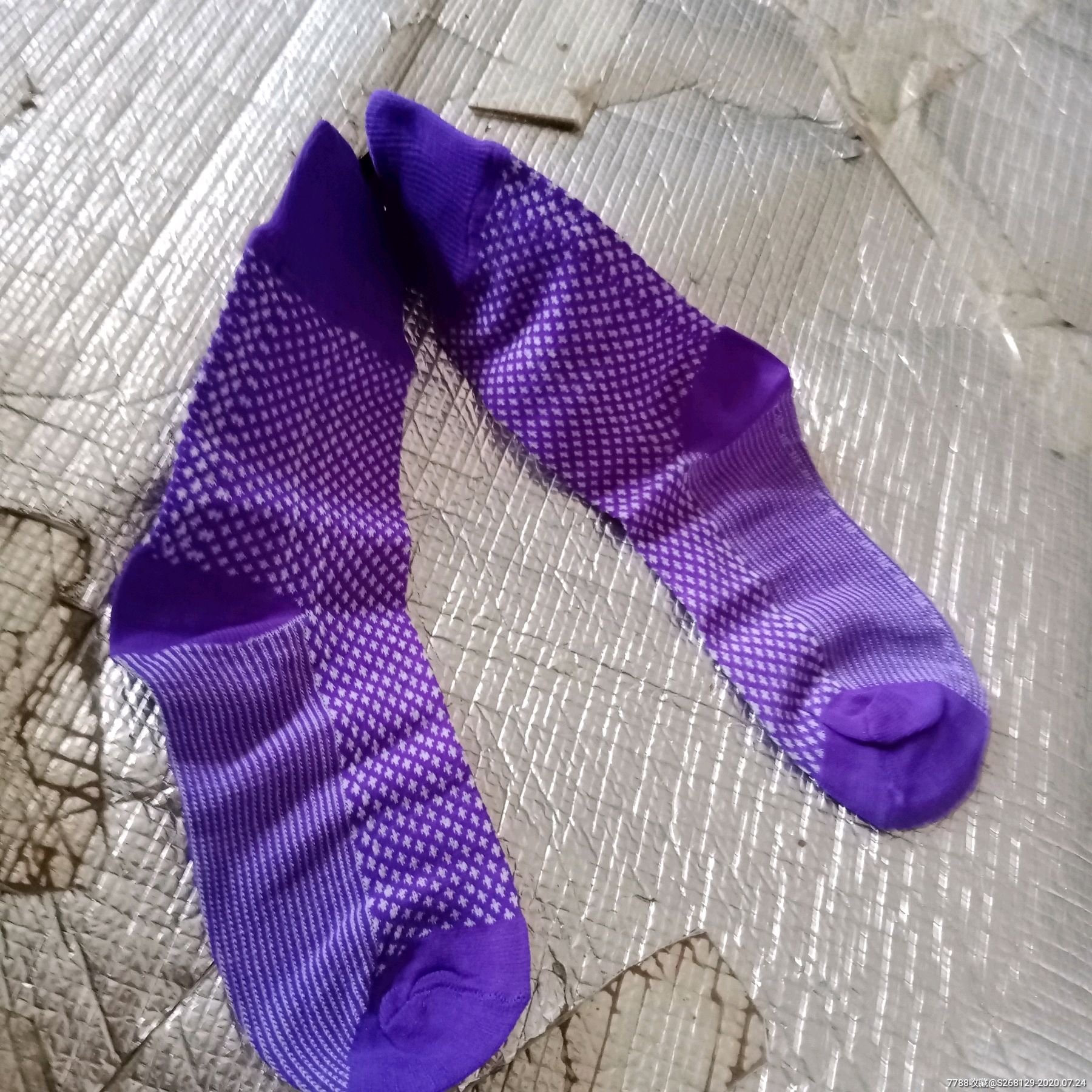 怀旧好品金亭牌老尼龙袜