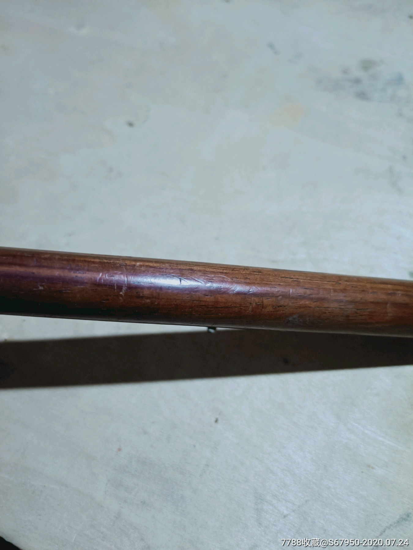 黄花梨老木棍儿一个.包浆好,看图