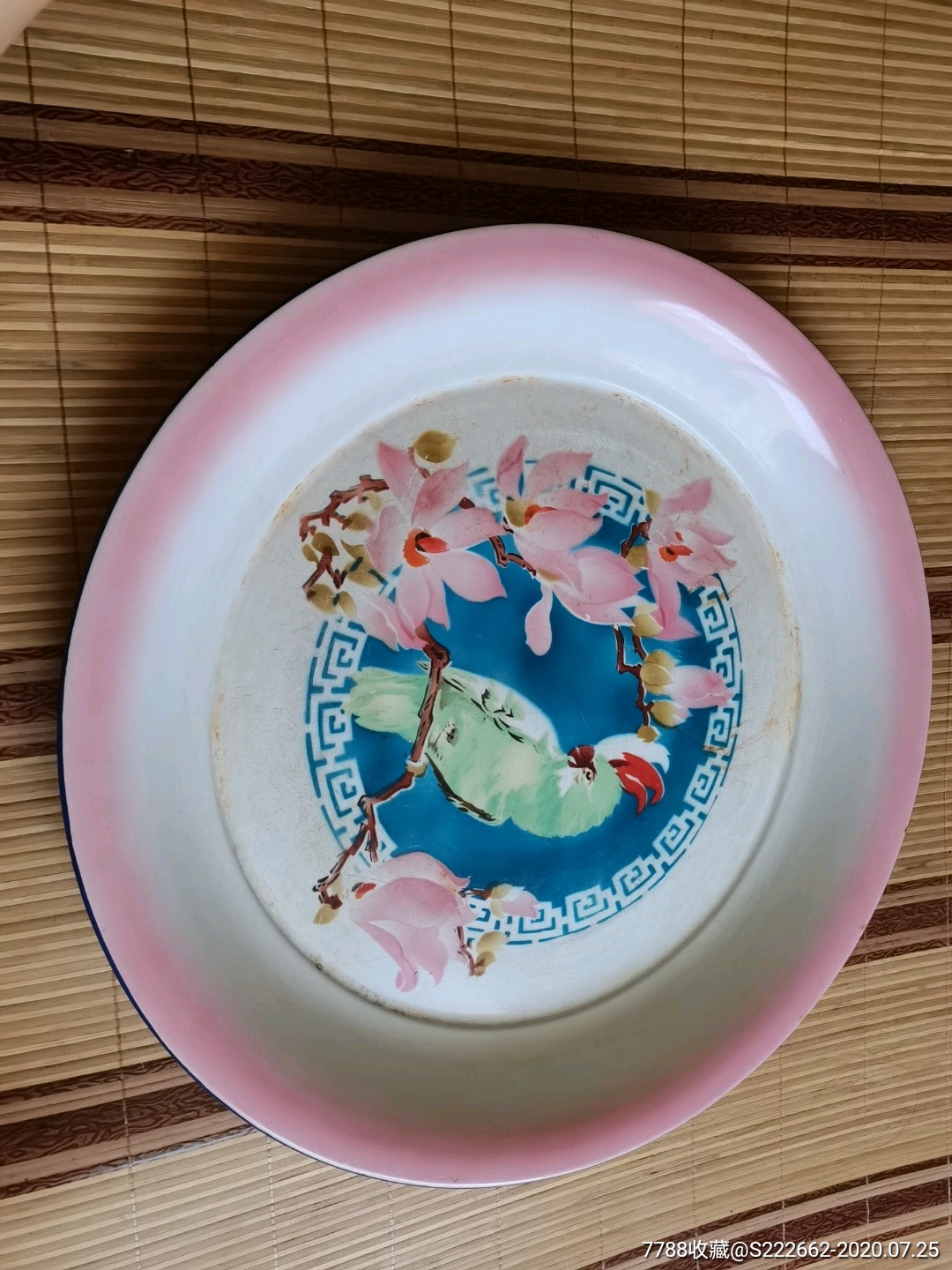 66年搪瓷盘天津特大号