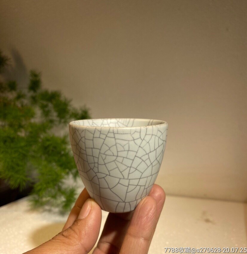 东道汝窑主人杯禅定杯