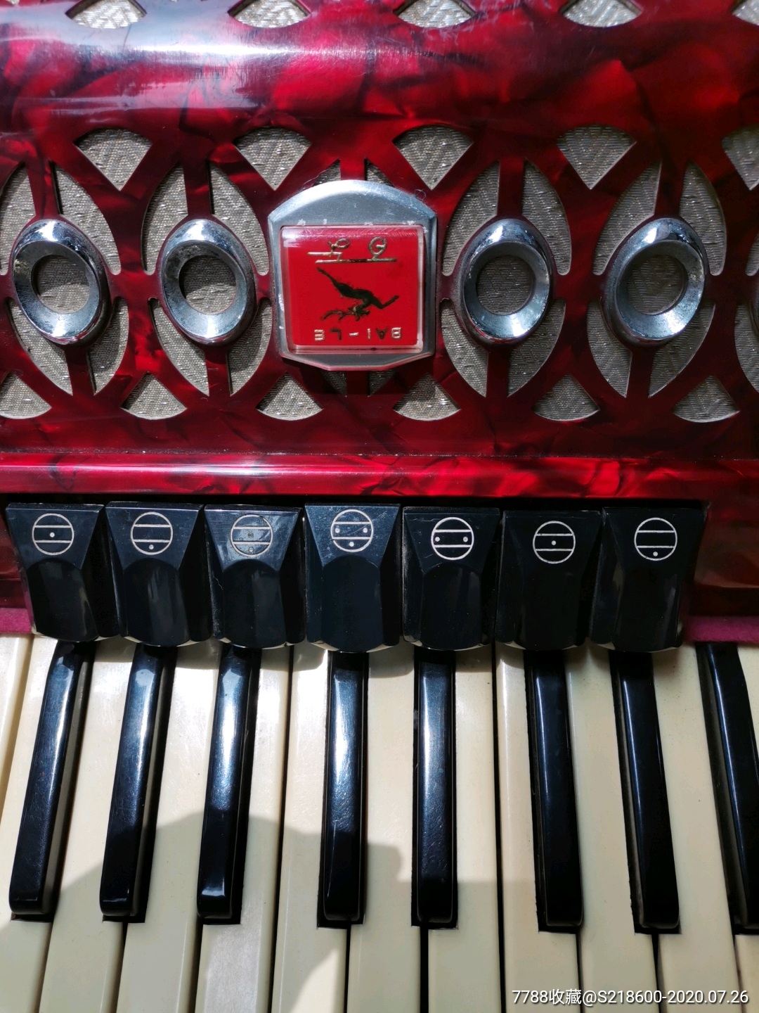 百乐牌120bs手风琴