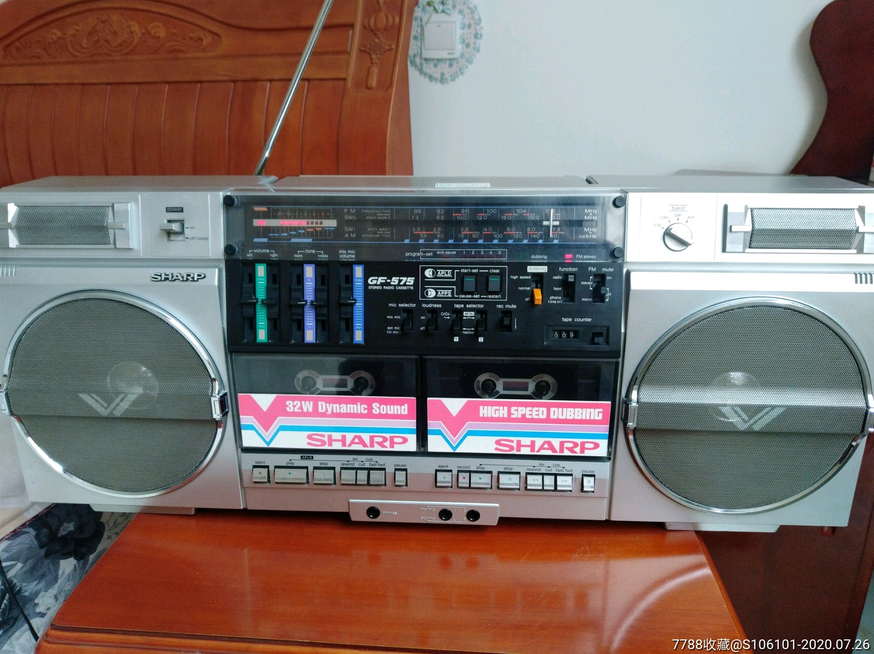 夏普gf-575zb收录机
