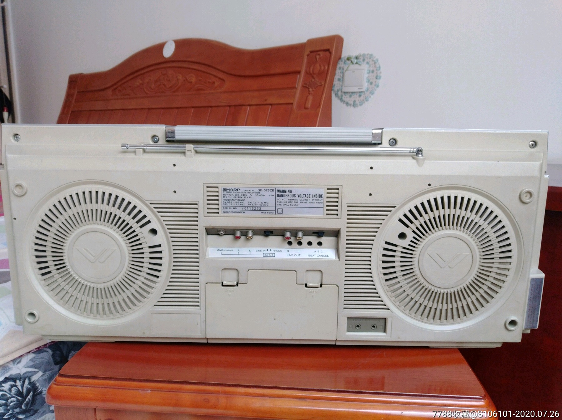 夏普gf-575zb收录机