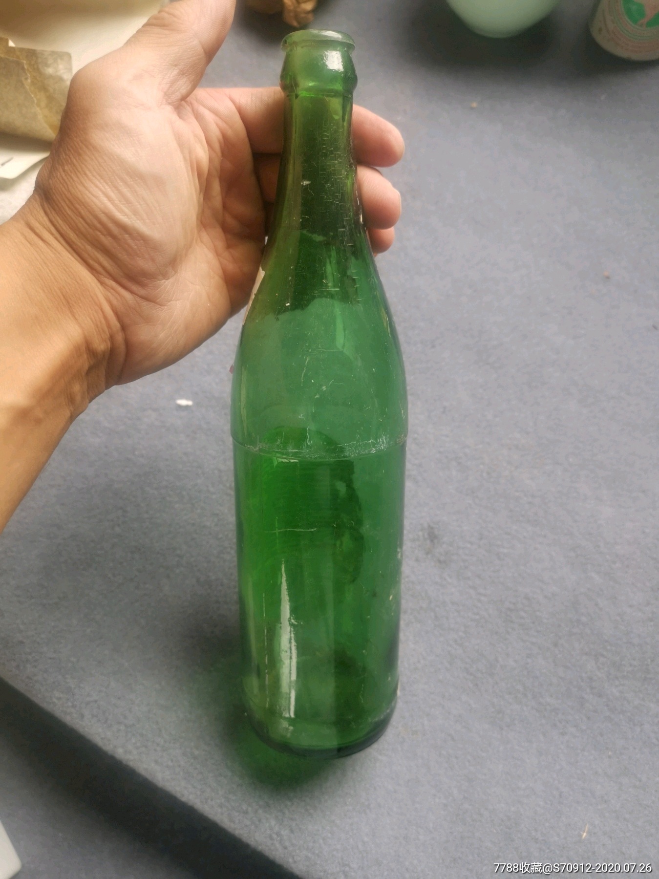 燕京啤酒瓶,九十年代,有奖销售上有