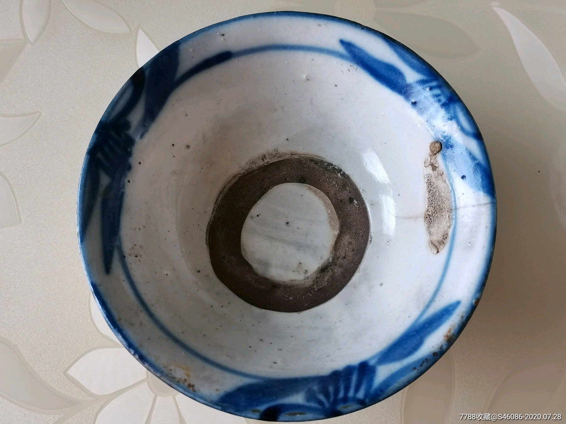 民国青花碗