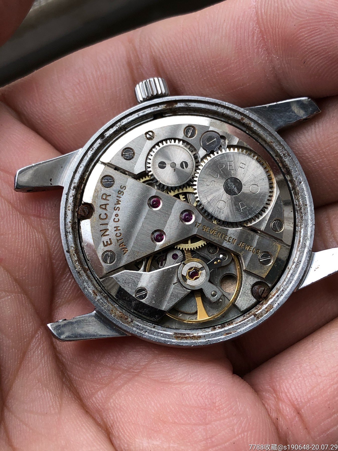 英纳格手动机械表