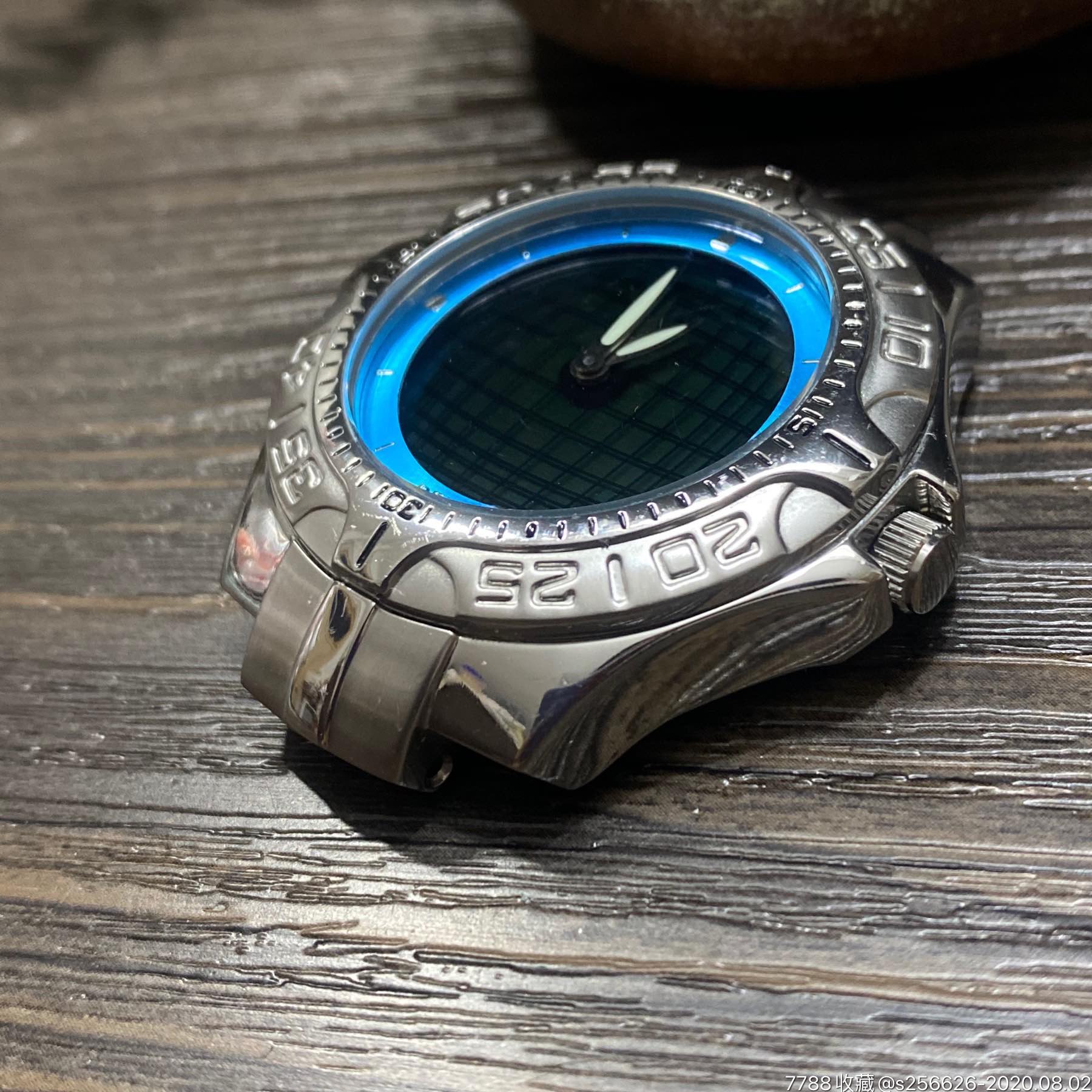 正品美国大牌relic动态数显库存品男士石英手表,走时