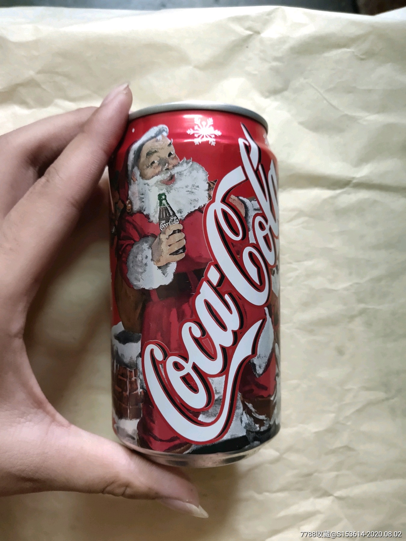 外国圣诞老人可口可乐瓶少见