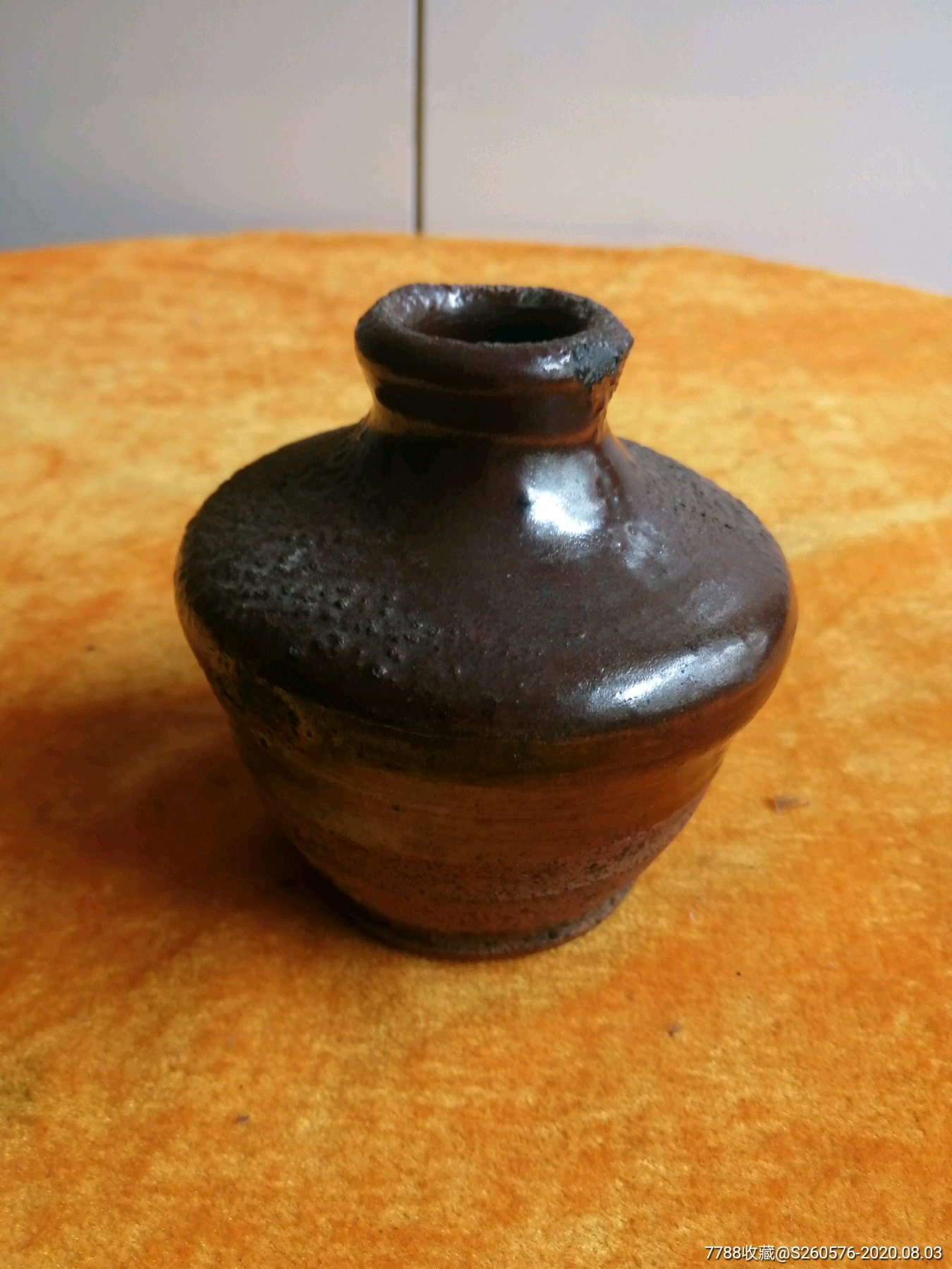 山西老窑口梅瓶_酱釉瓷/紫金釉_第4张_7788瓷器