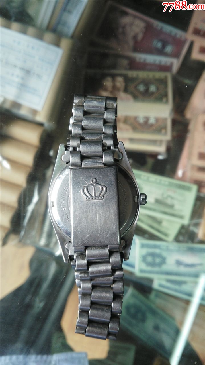 皇冠牌单日历电子石英男表_手表/腕表【东收西藏阁】_第2张_7788钟表