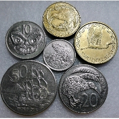 英国,加拿大,澳大利亚,新西兰硬币纪念币15组_苹果林【7788钱币网】