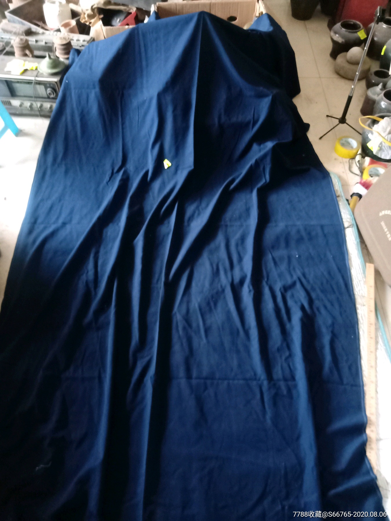 怀旧老斜纹蓝布