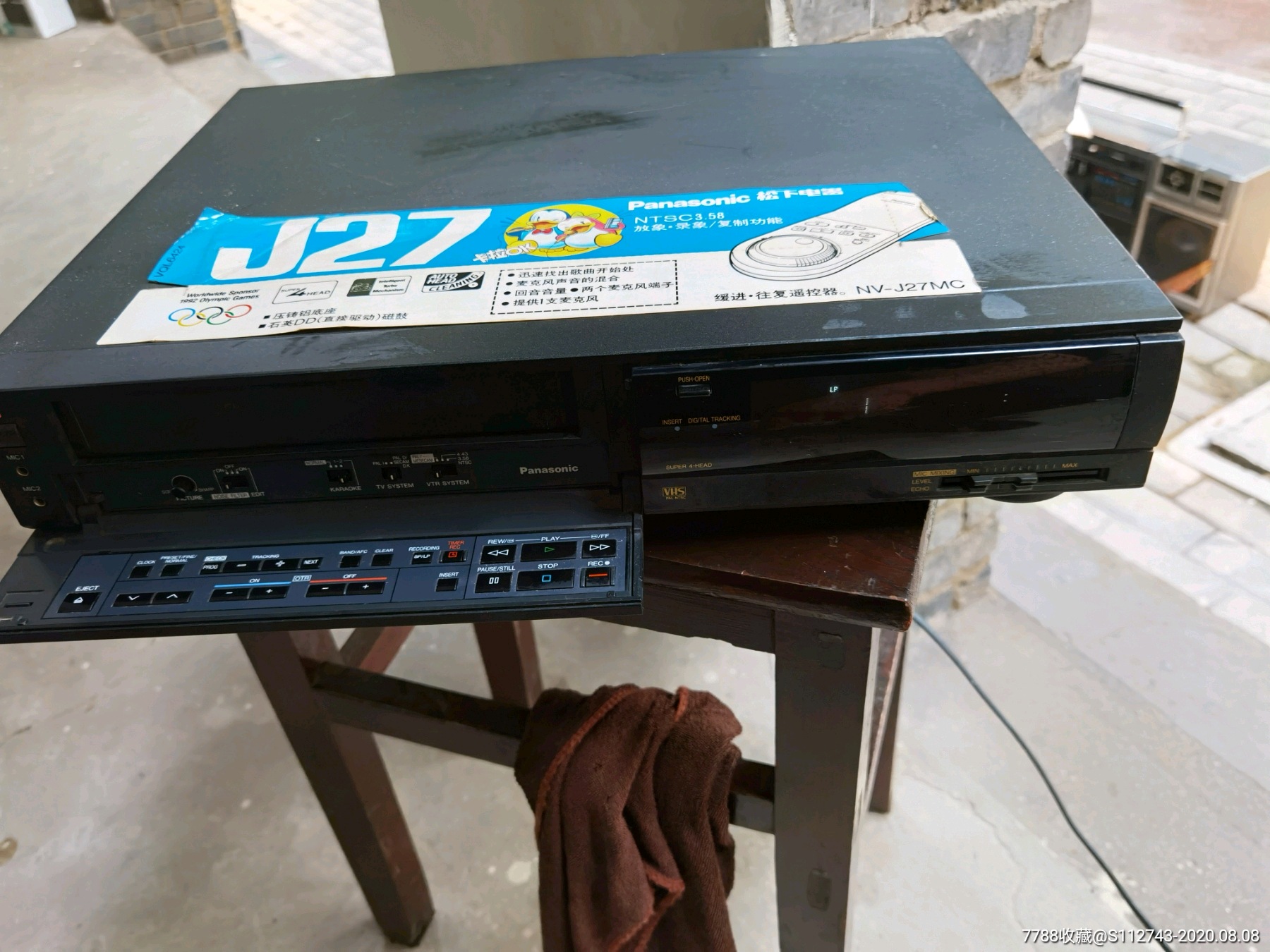 松下j27录放机:功能正常