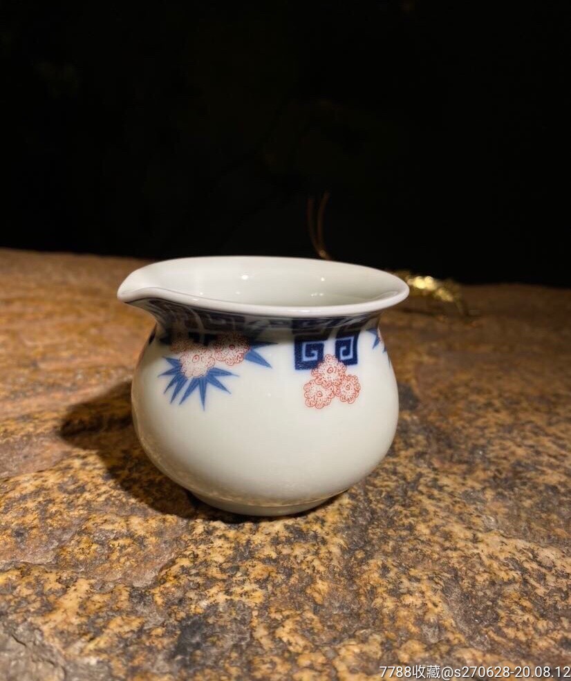 景德镇玲珑公道杯_茶杯/茶盅/茶盏_一杯子福缘万家【7788收藏__收藏