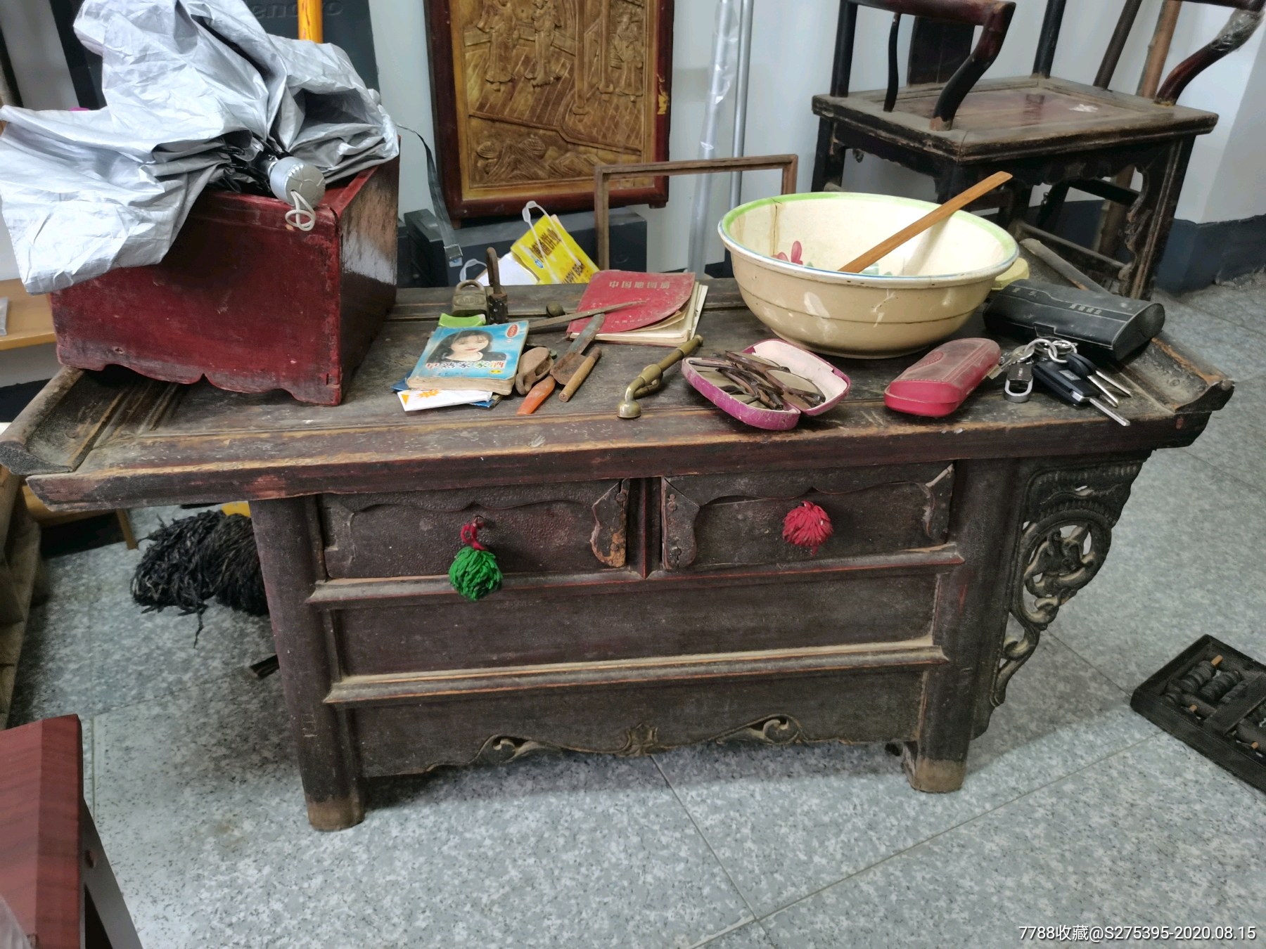 郑州旧货市场家具桌椅图片