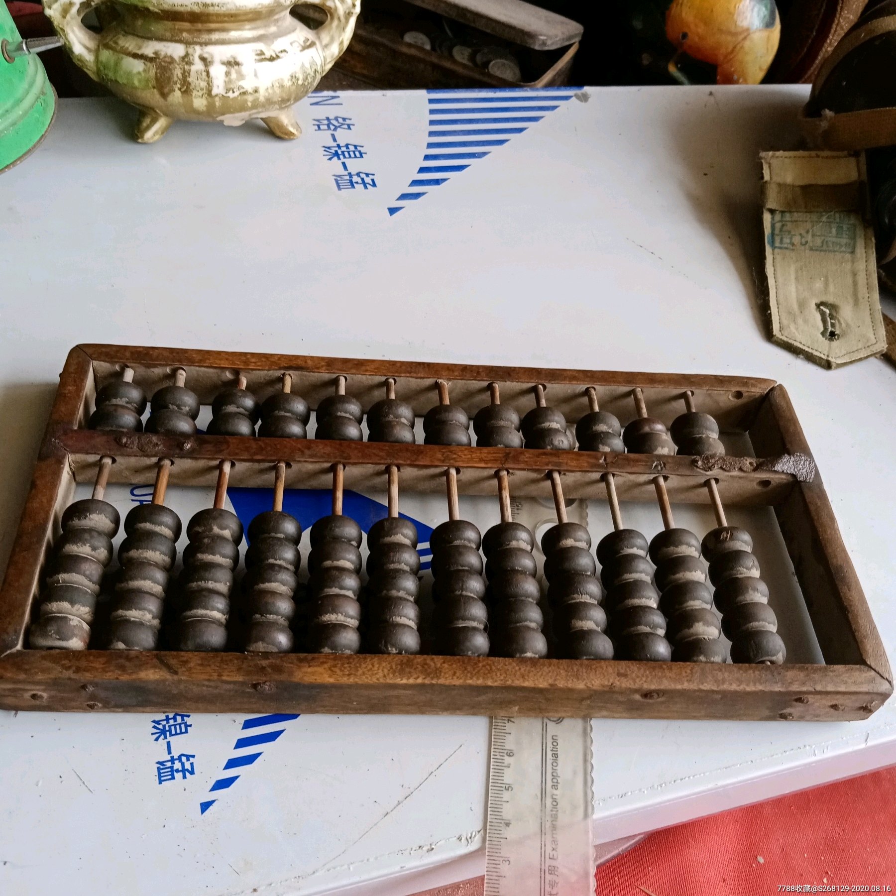 怀旧民国十三档老算盘