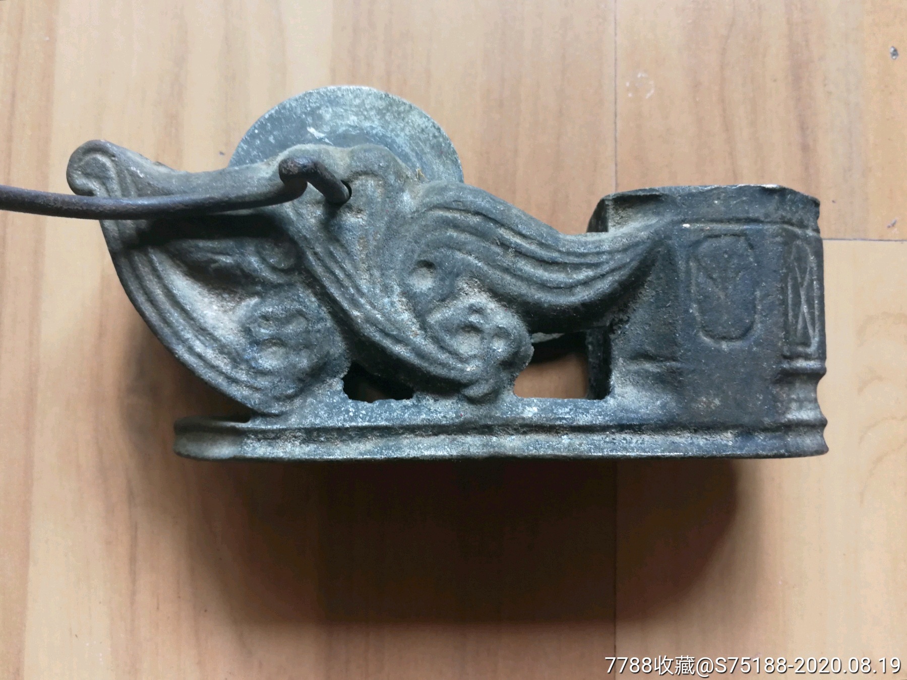 老墨斗:文革铝制墨斗