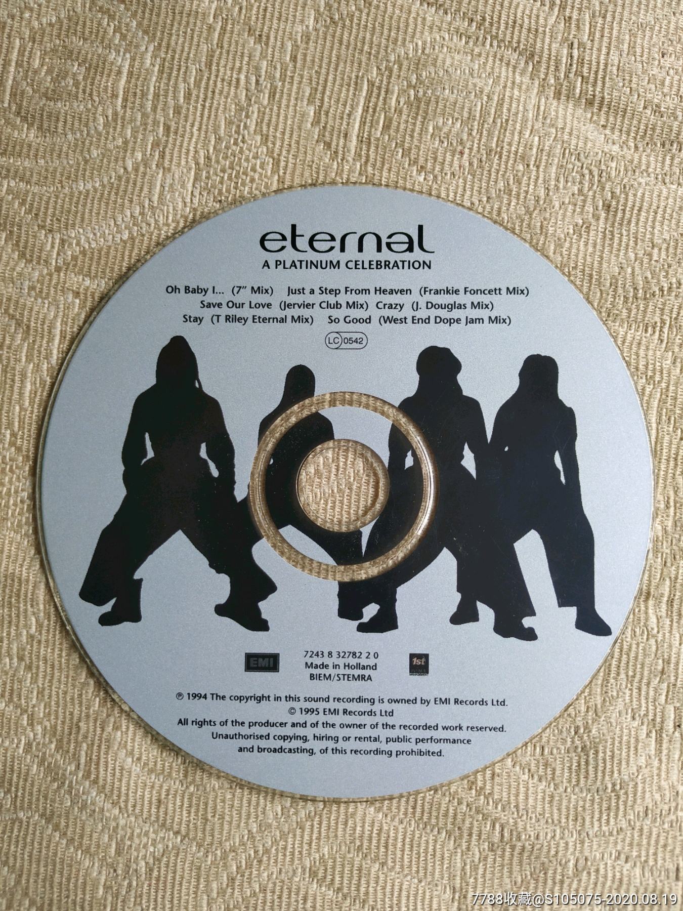 eternalcd碟片无包装