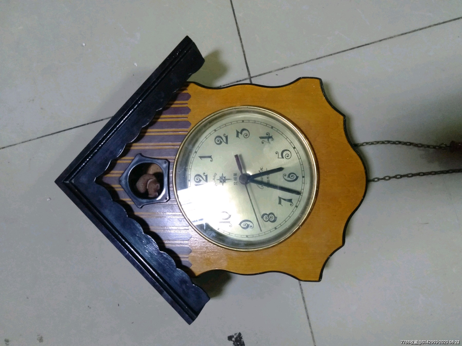 烟台木钟厂北极星挂钟