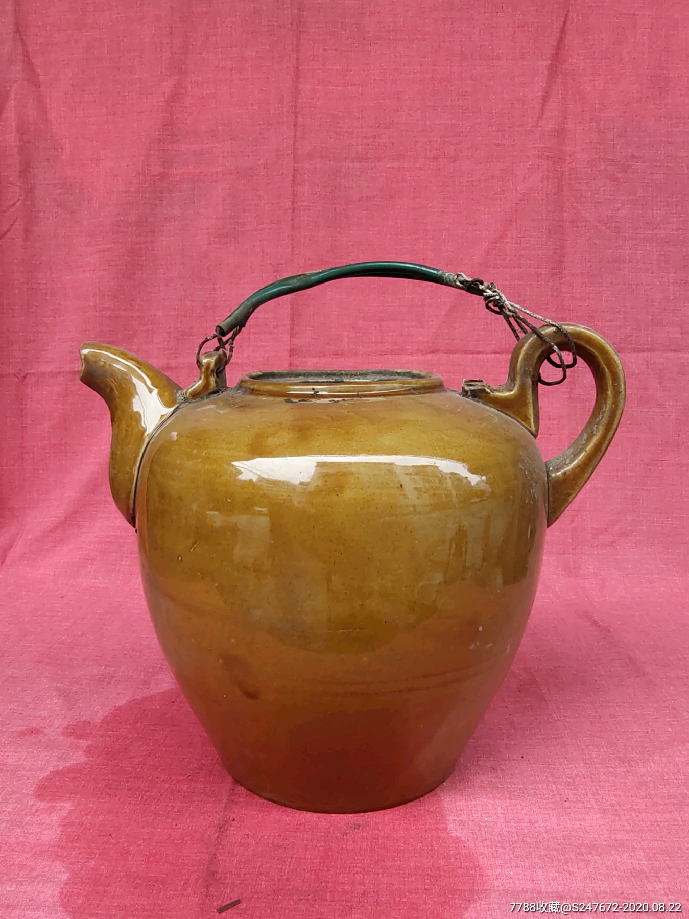 黄釉大茶壶_第1张_7788陶瓷