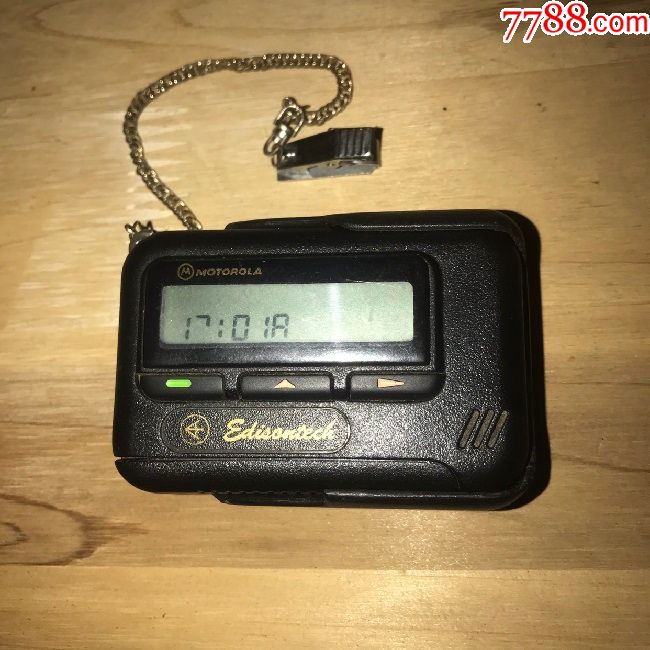 二手美国原品摩托罗拉e-198型bb机bp机寻呼机怀旧电话