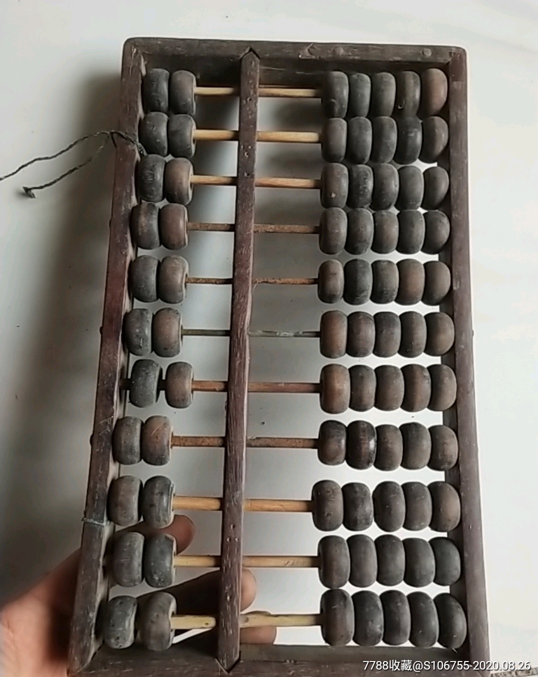 老算盘红木算盘_算盘_共享盛世【7788收藏__收藏热线】