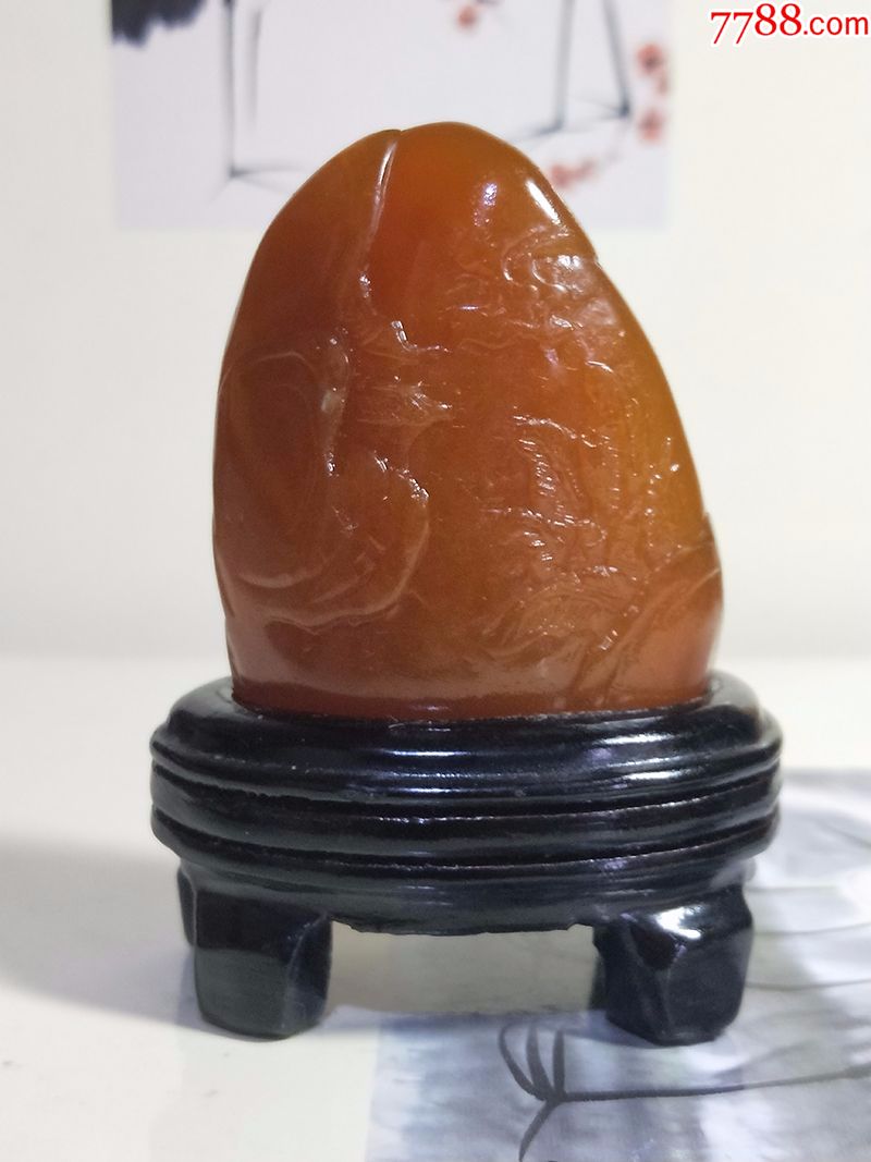 首页 拍卖 寿山石 >> 寿山田黄冻石指日高升摆件71.
