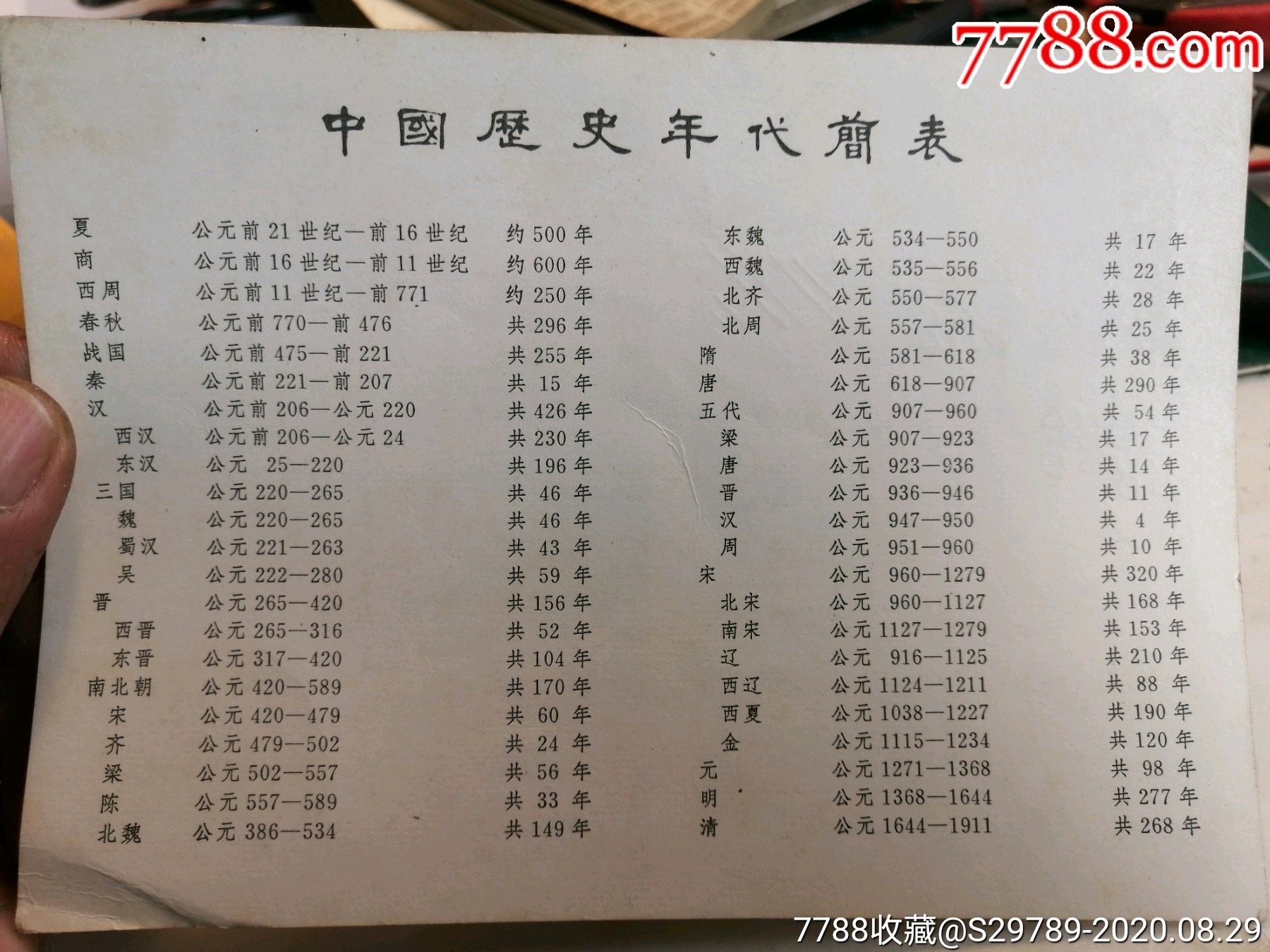 1800年年历表全图图片