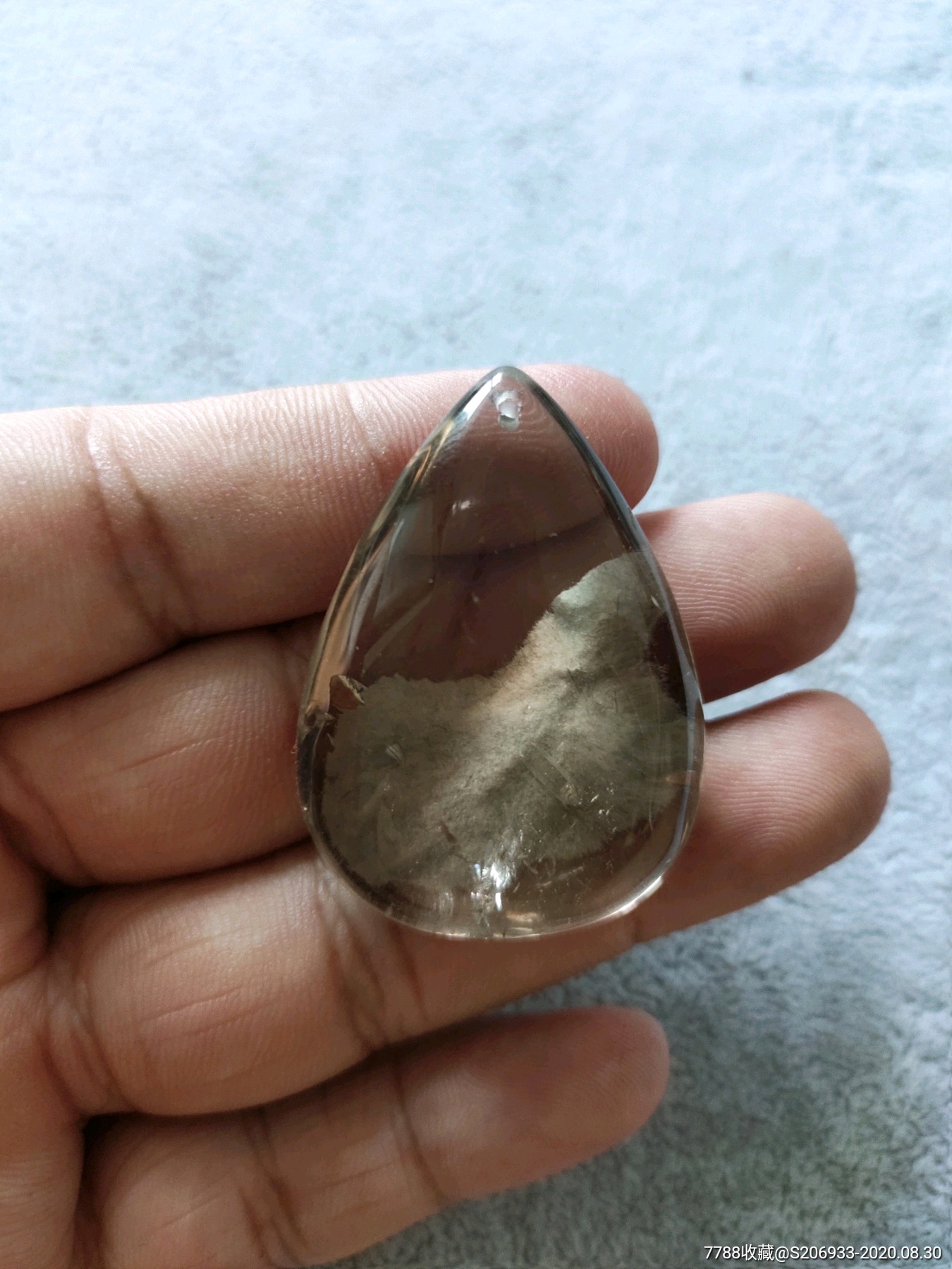 水晶石彩幽灵吊坠挂件_价格1元_第1张