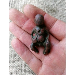 元代小铜人一个_旧铜器_收藏楼【7788收藏__收藏热线】