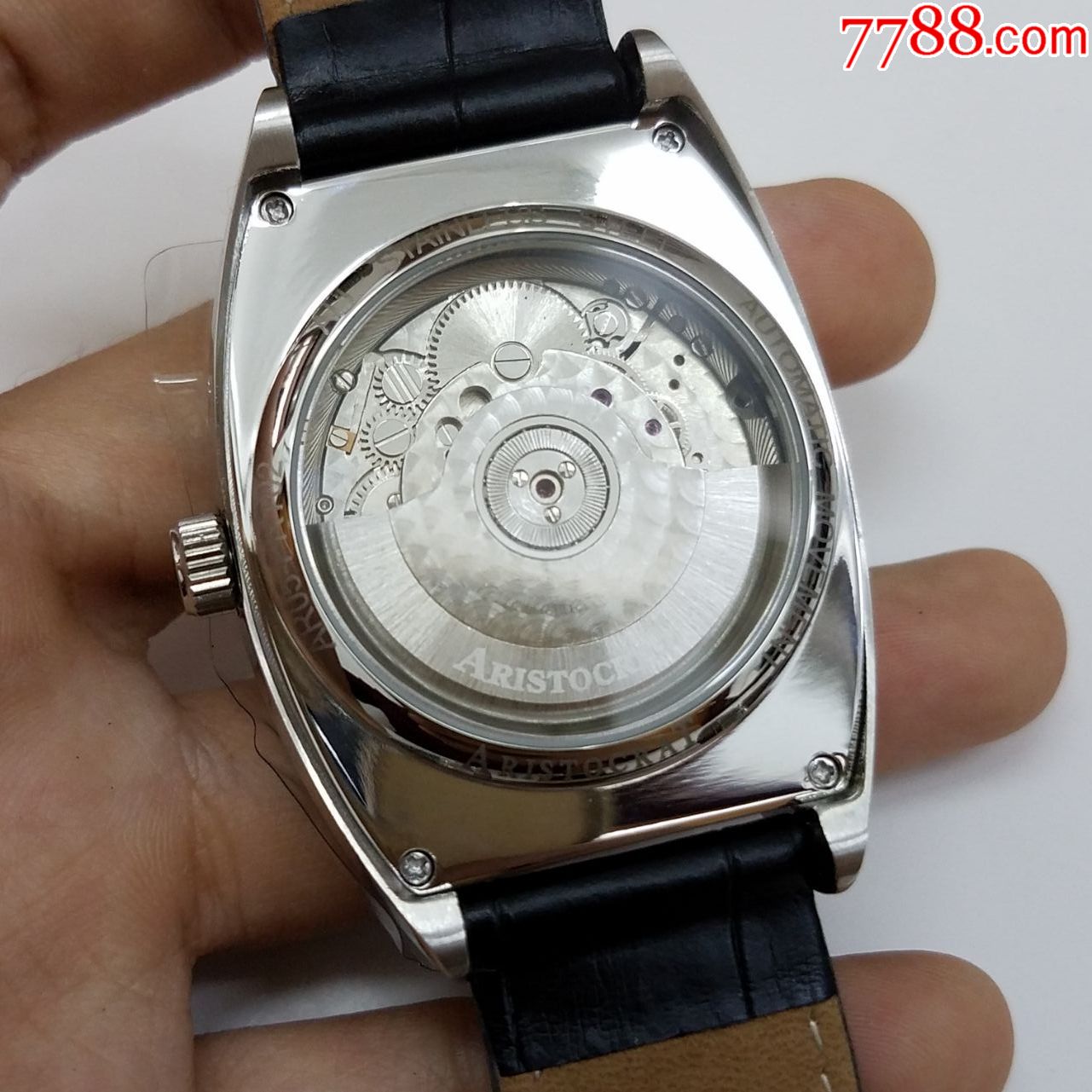 aristocrat自动机械男表【带动力储存显示】【飞返日历显示】,手表