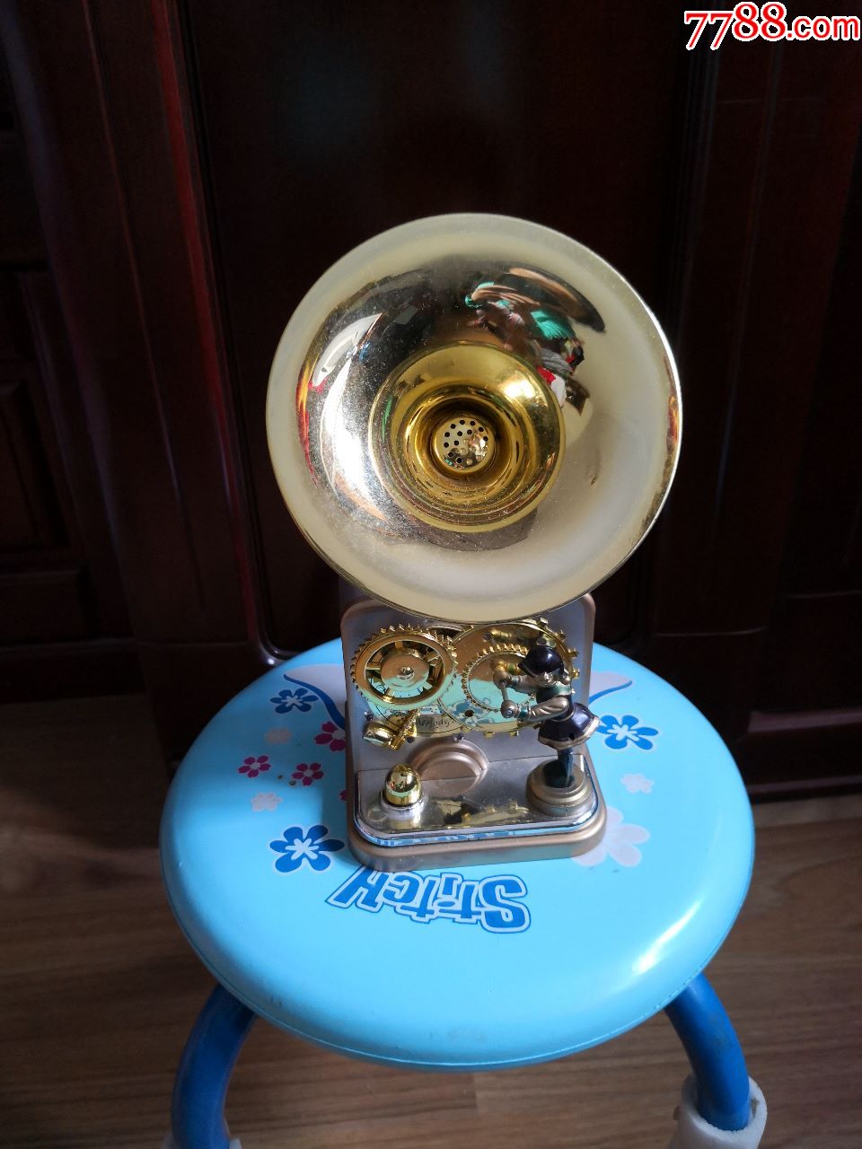 老式八音盒一个-八音盒/音乐盒-7788收藏